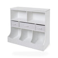 Combo Bin Storage Unit with Three Baskets