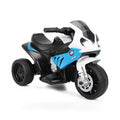 6V Kids 3 Wheels Riding BMW Licensed Electric Motorcycle-Blue