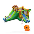 Kids Inflatable Jungle Bounce House Castle with Blower