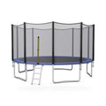 Outdoor Trampoline Bounce Combo with Safety Closure Net Ladder-15 ft