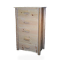 Frontier Cedar Log 5 Drawer Chest