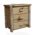 Frontier Hand Peeled 3 Drawer Chest