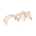 BUNDLE - Adjustable Pikler Triangle, Rocker & Reversible Ramp