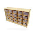 Cubby Storage Cabinet With 20 Trays