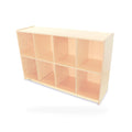 Eight Cubby Backpack Storage Cabinet