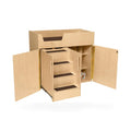 Deluxe Changing Table with Brown Treads & Cushion