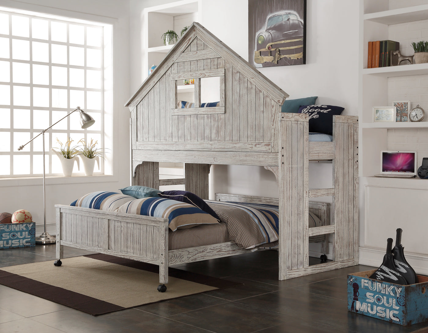 Clubhouse Driftwood Loft Bed