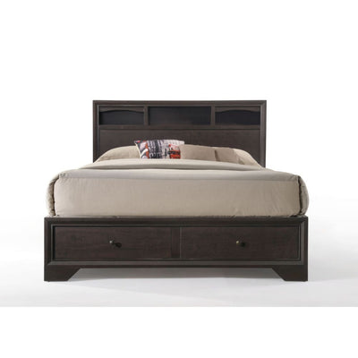ACME Madison II Eastern King Bed #color_Espresso