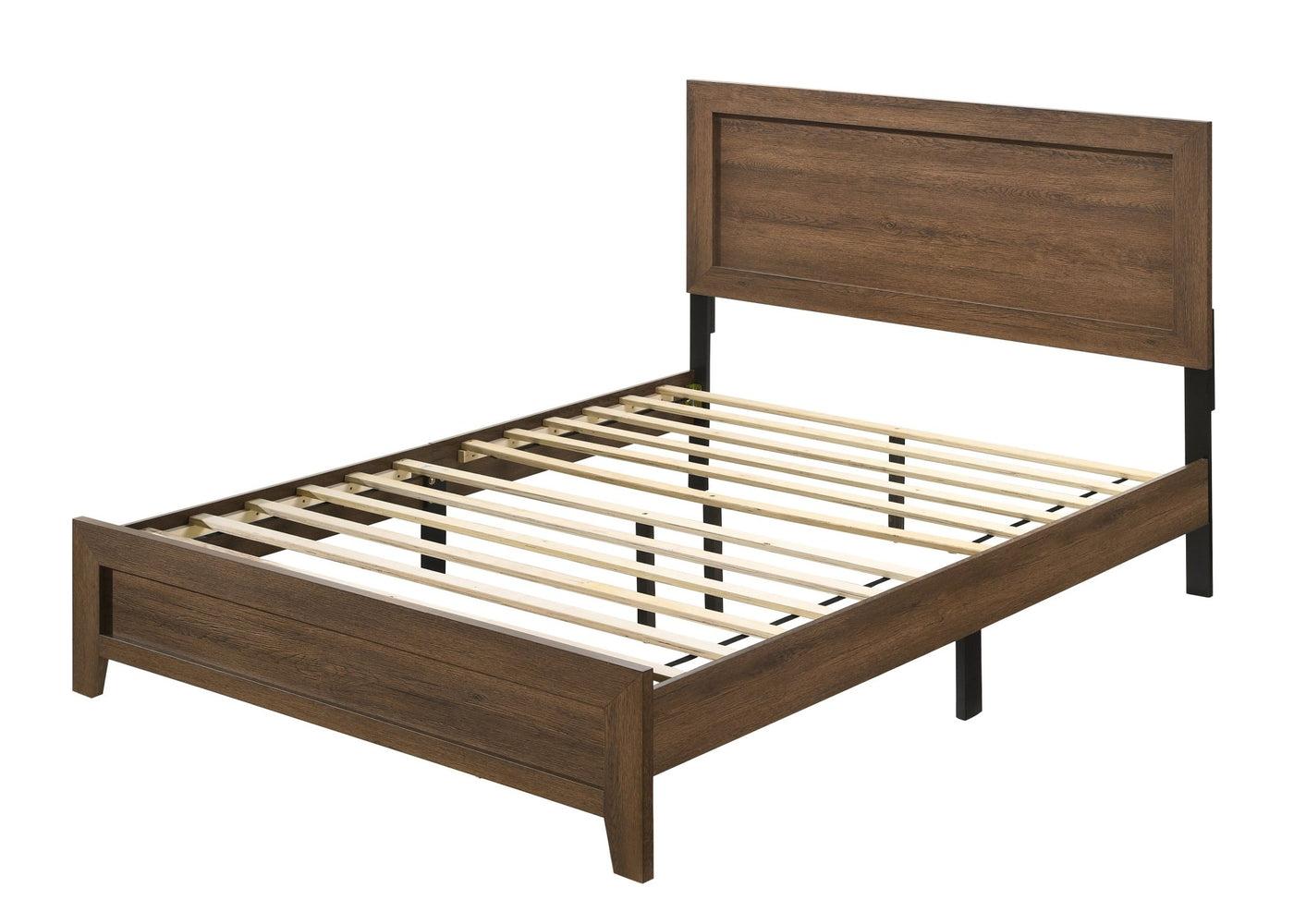 ACME Miquell Eastern King Bed #color_Oak