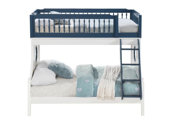 Sailor Twin/Full Nautical Themed Bunk Bed