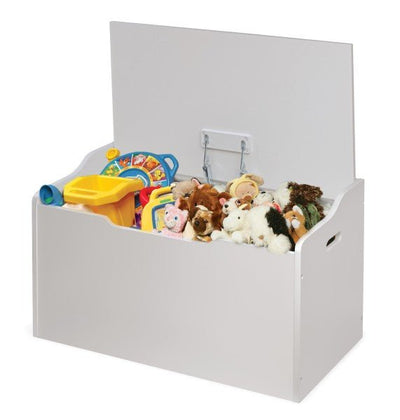 Bench Top Toy Box - White