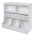 Combo Bin Storage Unit with Three Baskets