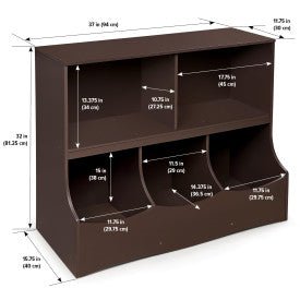 Multi-Bin Storage Cubby