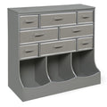 Storage Station with Eight Baskets and Three Bins
