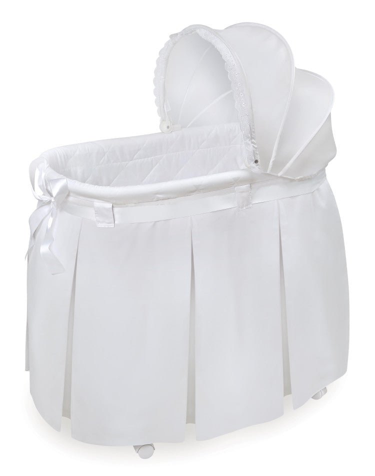 Wishes Oval Bassinet - Full Length Skirt