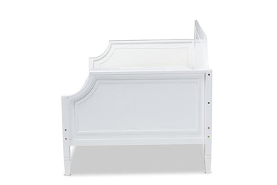 Mariana Classic and Traditional White Finished Wood Twin Size Daybed