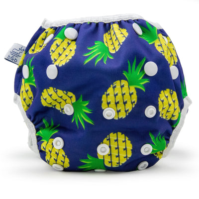 Blue Pineapples Nageuret Premium Reusable Swim Diaper