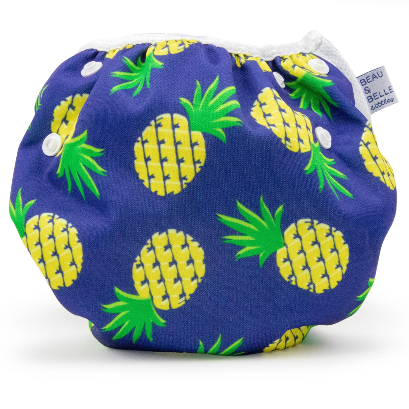 Blue Pineapples Nageuret Premium Reusable Swim Diaper