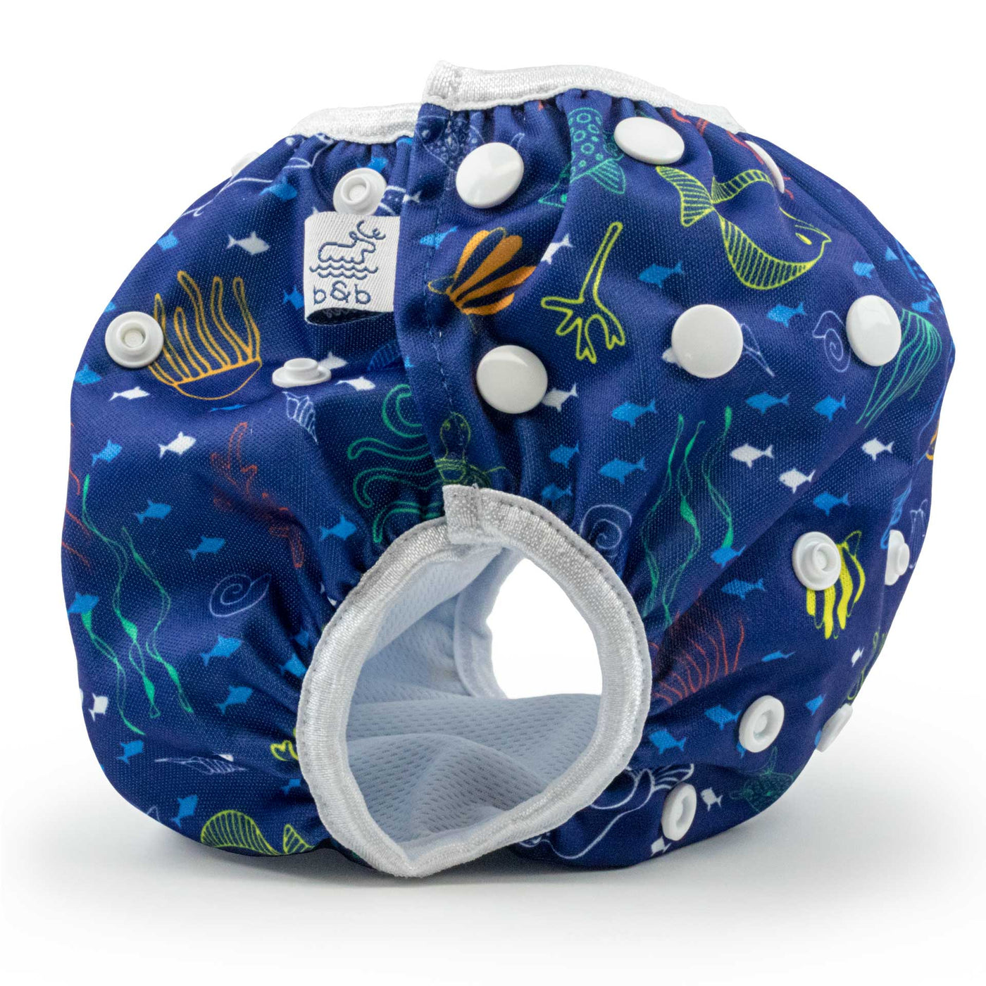 Sea Friends Nageuret Premium Reusable Swim Diaper, Adjustable 0-3 Years
