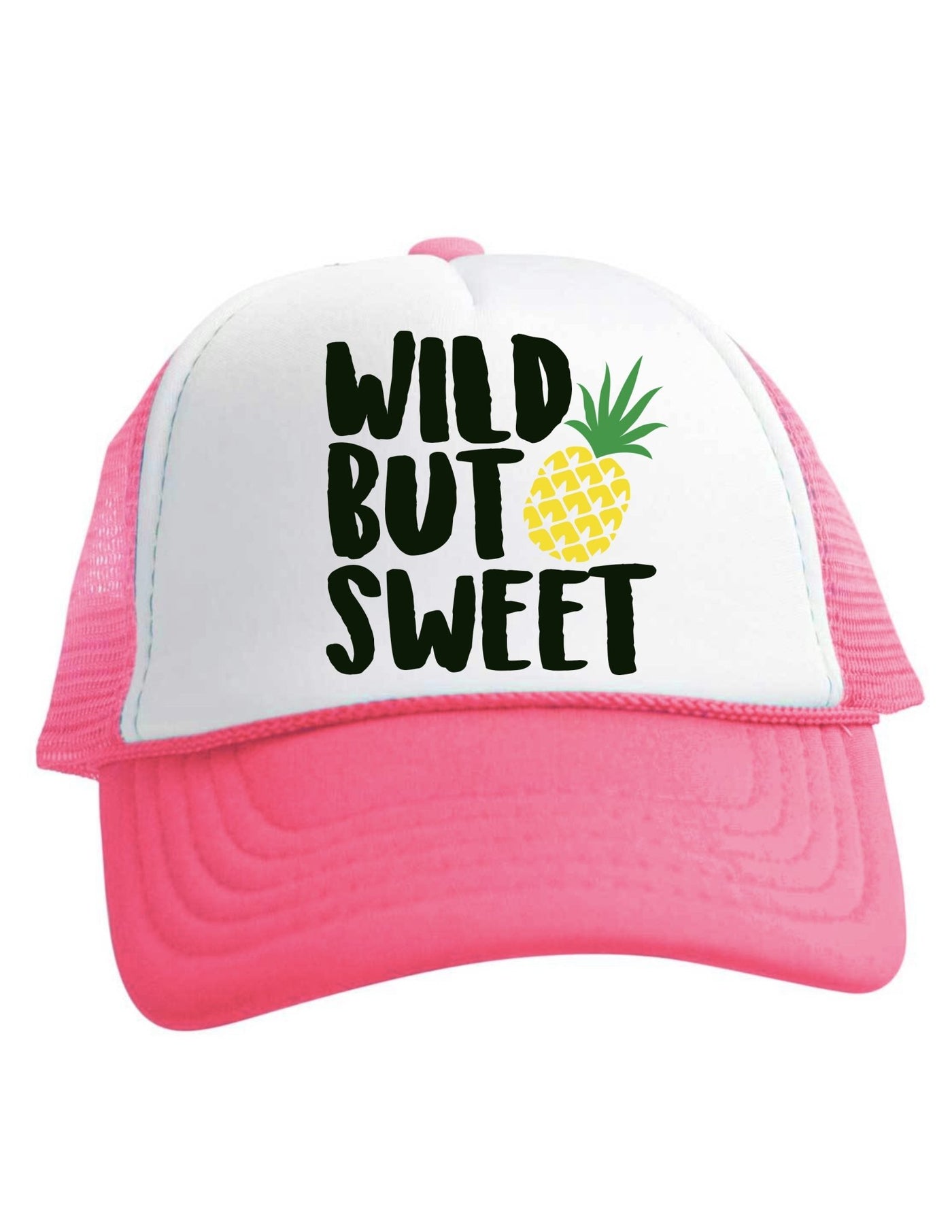 Wild But Sweet Trucker Hat (Light Pink)