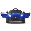 12V Jaguar F-Type SVR Licensed Kids Ride On Car-Navy