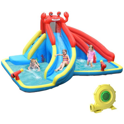 Inflatable Water Slide Bounce House with Water Cannon