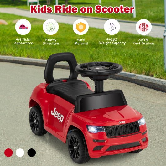 Kids Ride On Car with Steering Wheel-Red