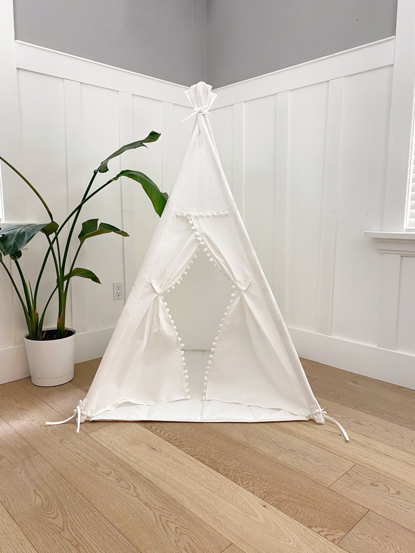 Handmade Kids Play Tent in Cotton Canvas