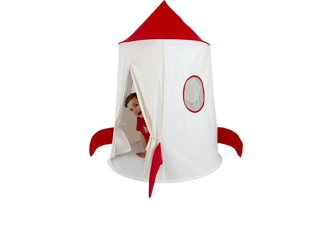 playhouse tent indoor Spaceship Play Tent Red