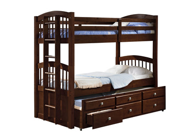 Angelica Captains Bunk Bed in Cappuccino