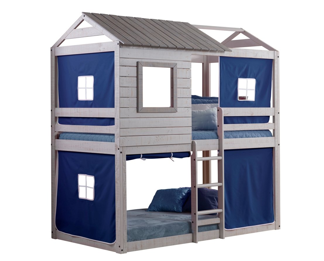 Fabric Cover for Donco Deer Blink Bunk Bed #color_blue