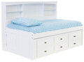 Twin Bookcase Daybed White