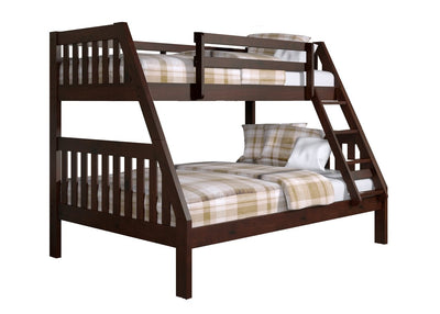 Twin/Full Mission Bunkbed Cappuccino