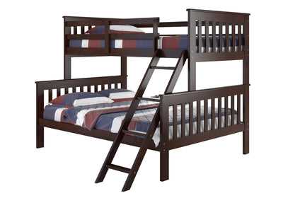 Twin/Full Mission Bunkbed Cappuccino