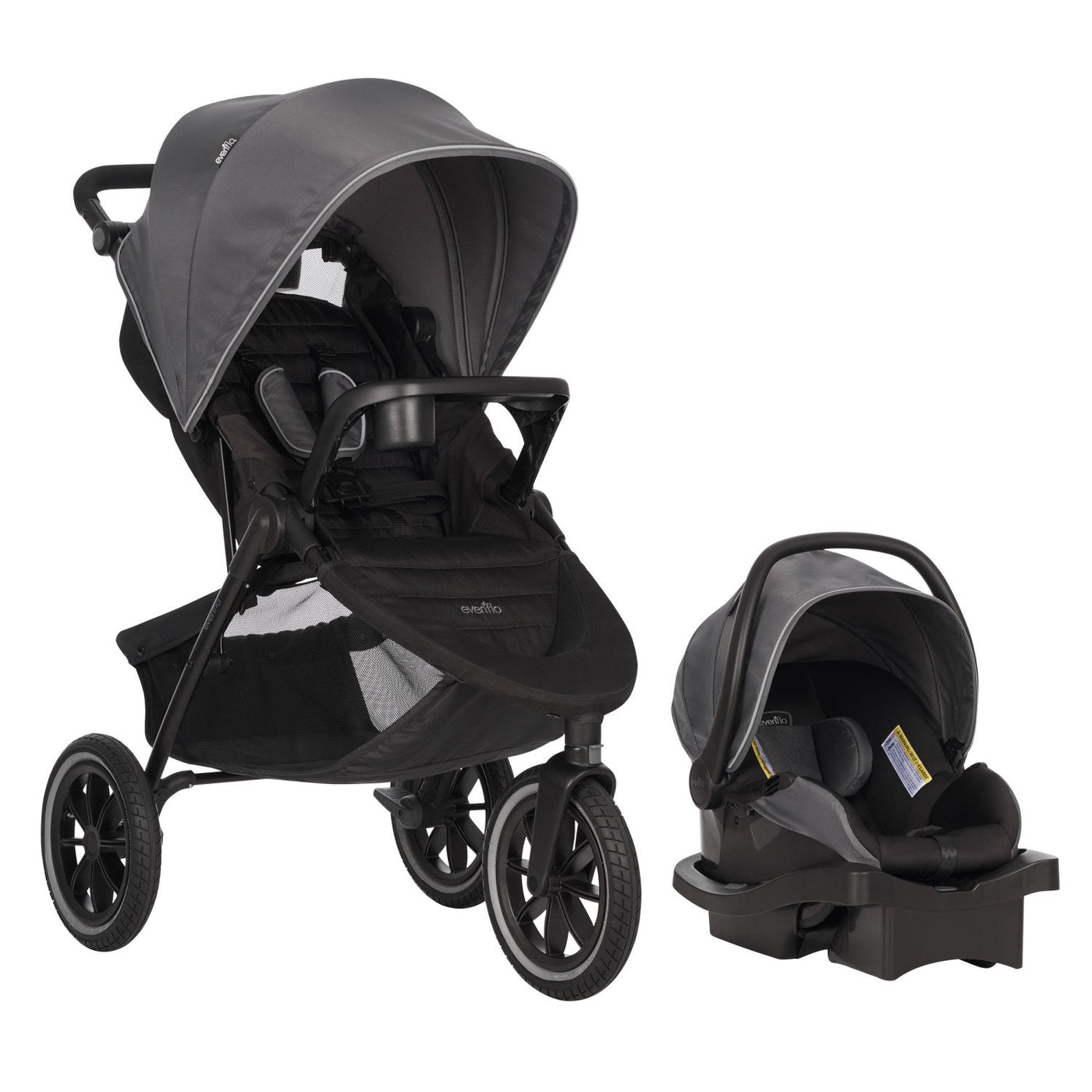 Folio3 Stroll & Jog Travel System with LiteMax 35 Infant Car Seat | Avenue