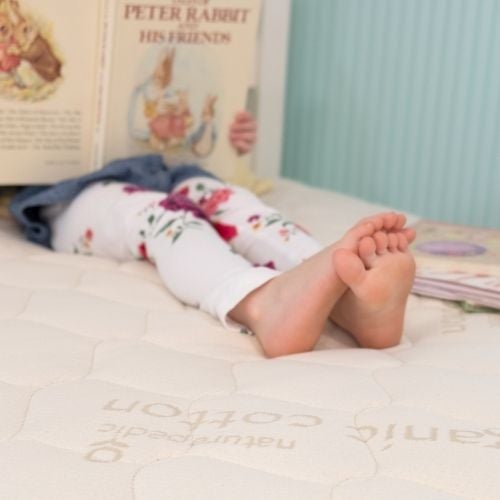 2-in-1 Organic Kids Bunk Bed Mattress
