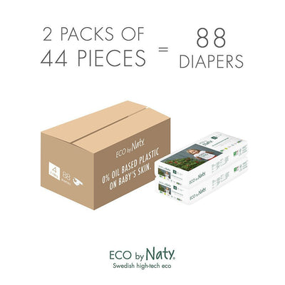 Eco by Naty Diapers | Economy Pack