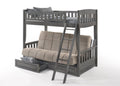 Cinnamon Twin Futon Bunk Bed