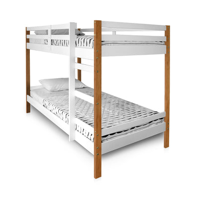 Letto Bunk Beds - Natural and White