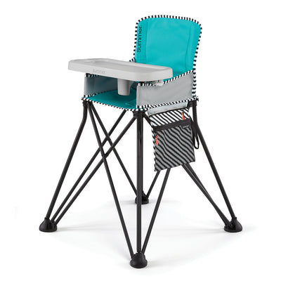 Pop N Dine High Chair 2.0 | Aqua Sugar