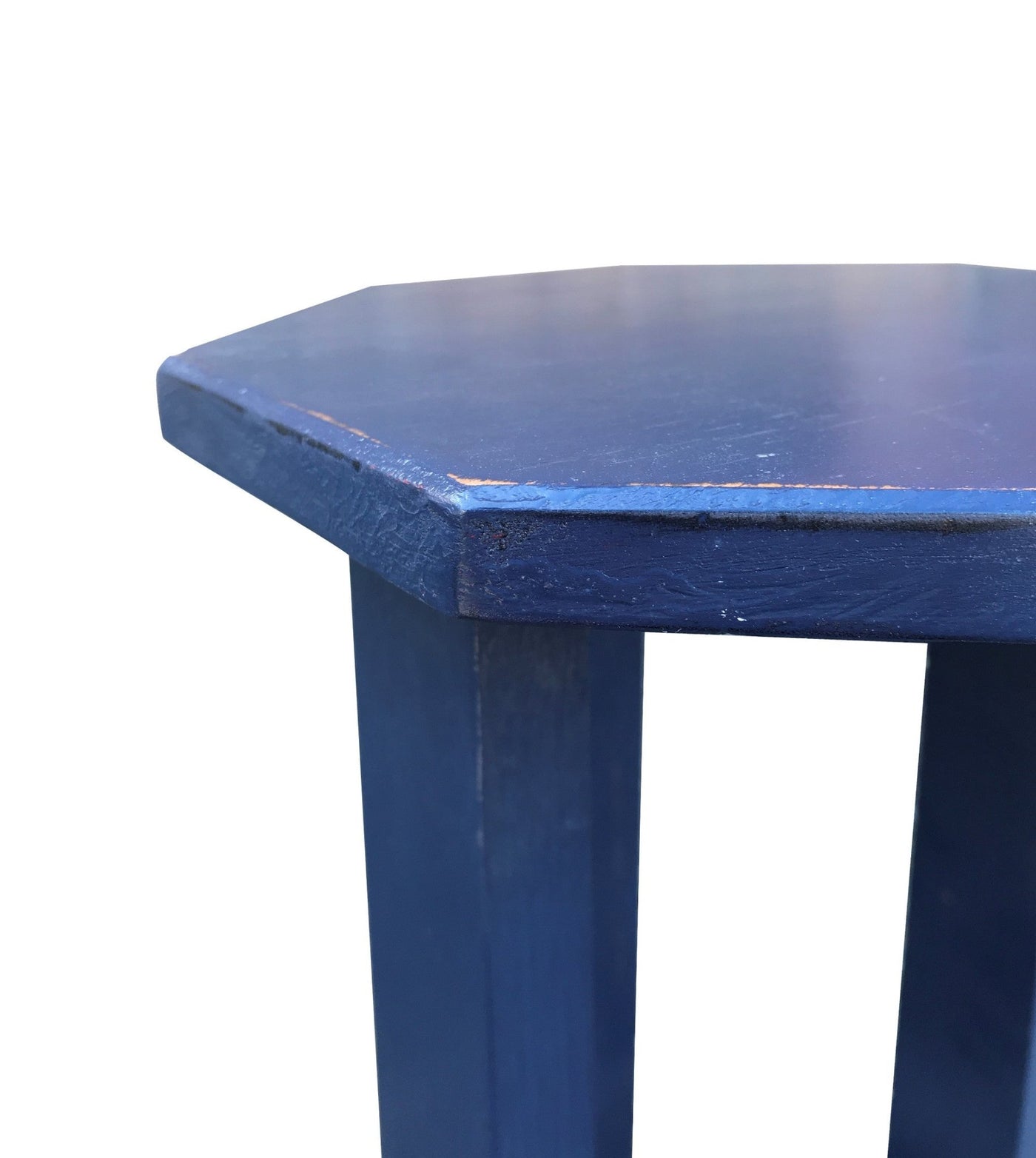 Sunset Trading Cottage Octagon Side Table | Saltydog Blue 