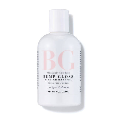 Bump Gloss Stretch Mark Oil for Pregnancy Stretch Marks by The Spoiled Mama