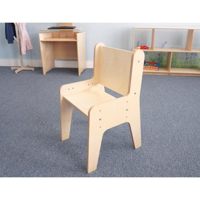 Adjustable Economy Natural Chair