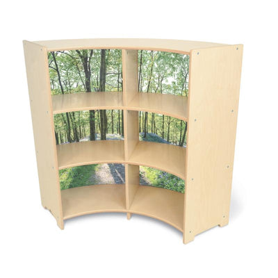 Nature View Serenity Curve Out Cabinet