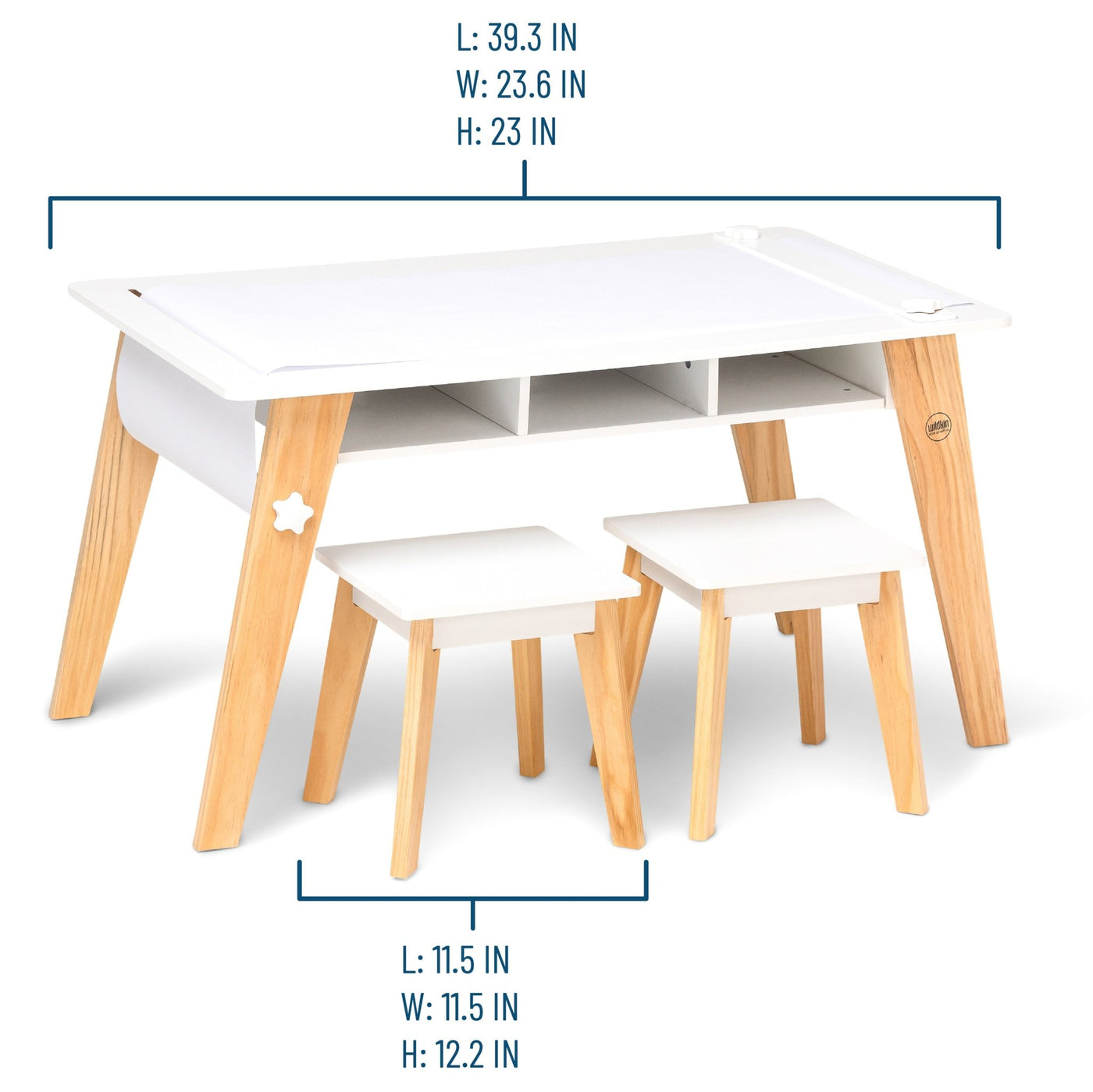 Arts & Crafts Table - White