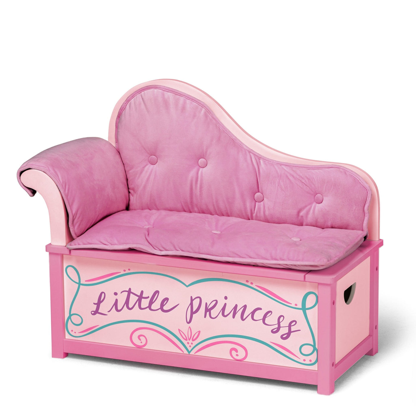 Princess Chaise Lounge w/ Storage - Pink