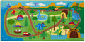 Dinosaur Land Play Rug