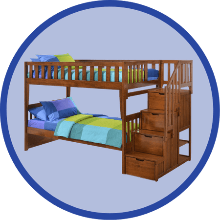 Bunks with stairs
