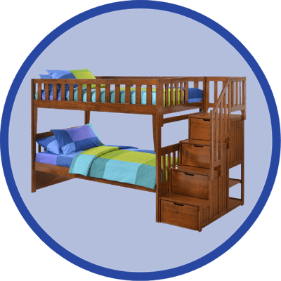 Bunks with stairs | Monkey Bunks