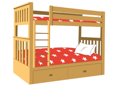 Bunks with storage | Monkey Bunks